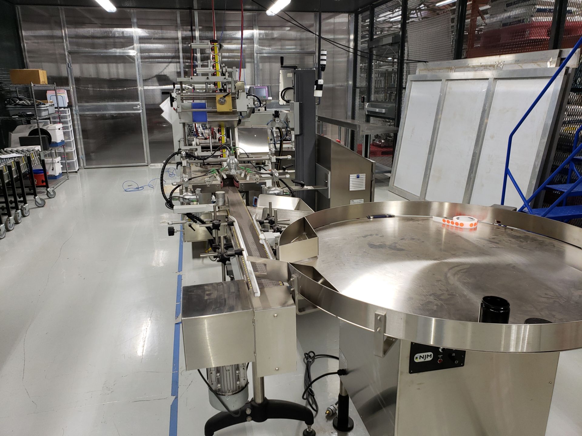 Paxiom Packaging Line formely used for packaging Dry Cannabis Flower. Line consists of the following - Image 96 of 96