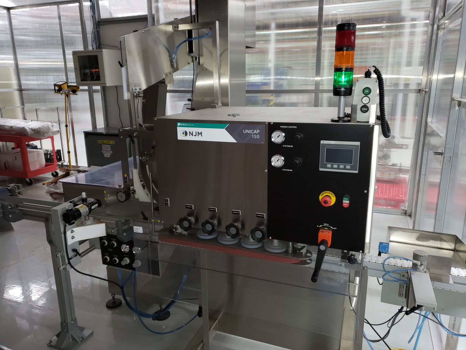 Paxiom Packaging Line formely used for packaging Dry Cannabis Flower. Line consists of the following - Image 47 of 96