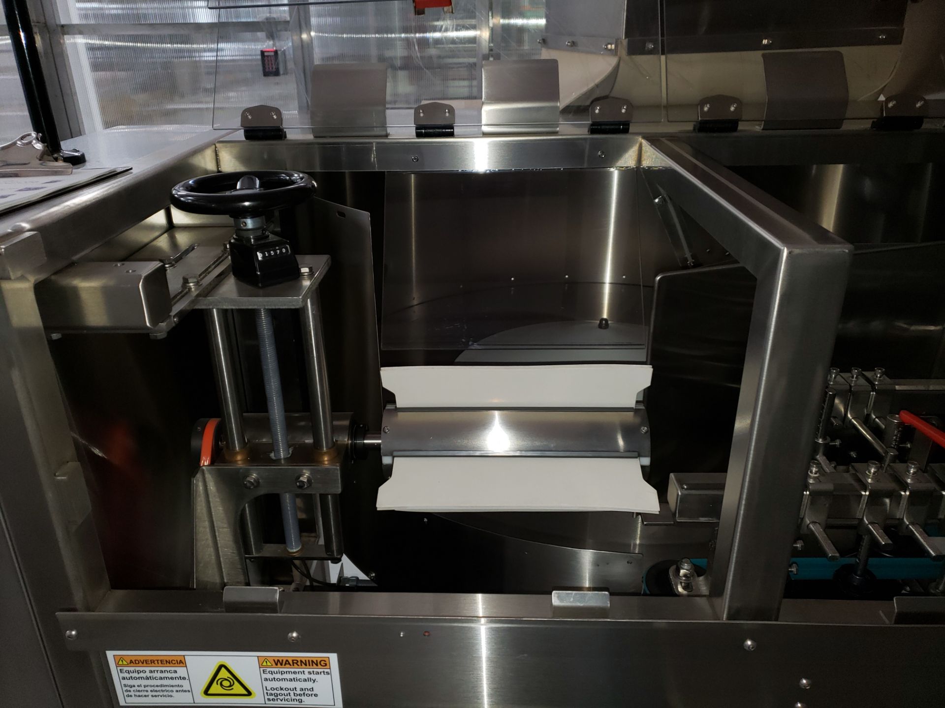 Paxiom Packaging Line formely used for packaging Dry Cannabis Flower. Line consists of the following - Image 18 of 96