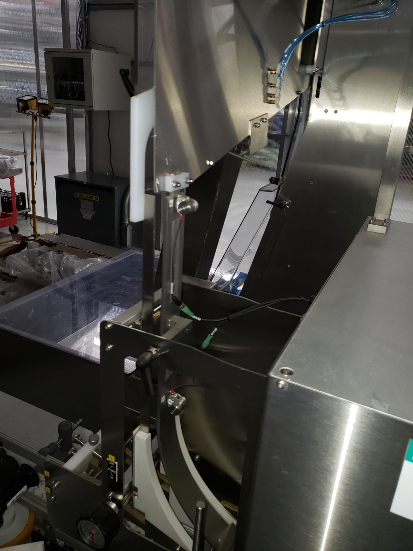 Paxiom Packaging Line formely used for packaging Dry Cannabis Flower. Line consists of the following - Image 49 of 96