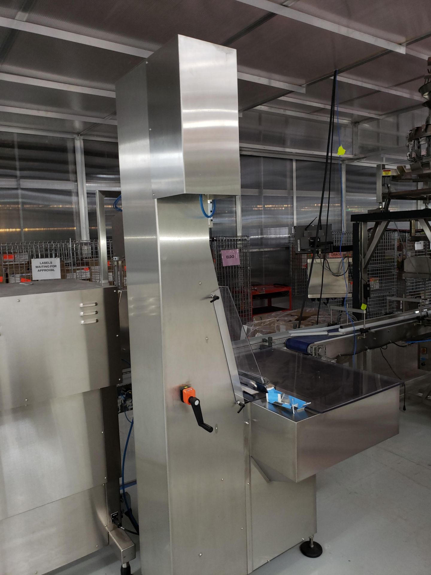 Paxiom Packaging Line formely used for packaging Dry Cannabis Flower. Line consists of the following - Image 53 of 96