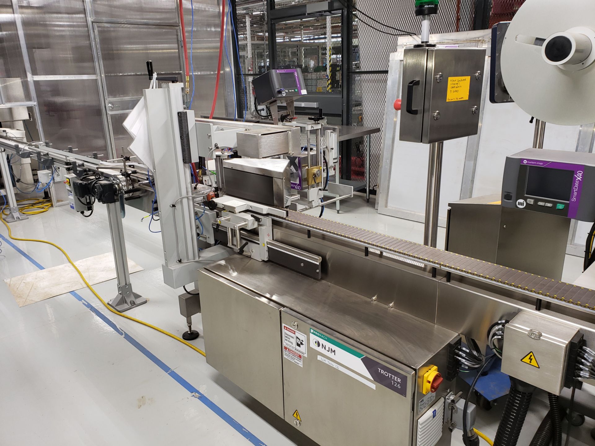 Paxiom Packaging Line formely used for packaging Dry Cannabis Flower. Line consists of the following - Image 69 of 96