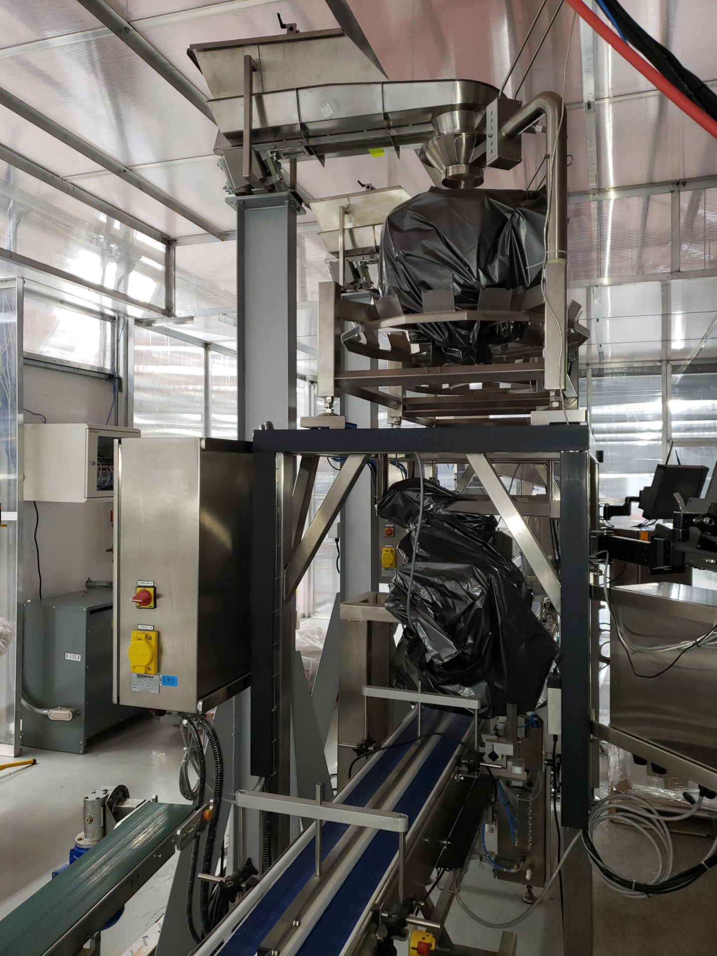 Paxiom Packaging Line formely used for packaging Dry Cannabis Flower. Line consists of the following - Image 28 of 96