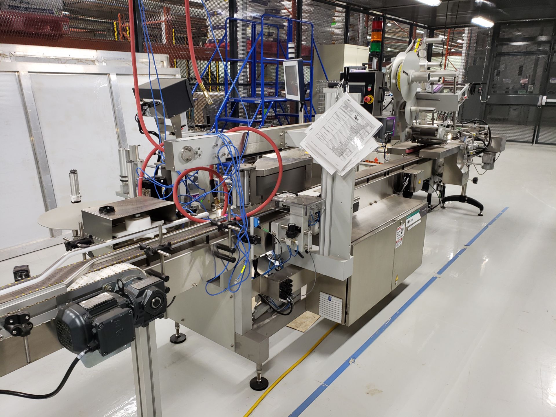 Paxiom Packaging Line formely used for packaging Dry Cannabis Flower. Line consists of the following - Image 67 of 96