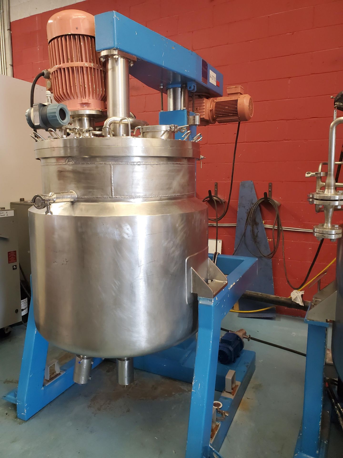 Fryma Homogenizing Vacuum Mixer - Stainless Steel Construction - Model VME250