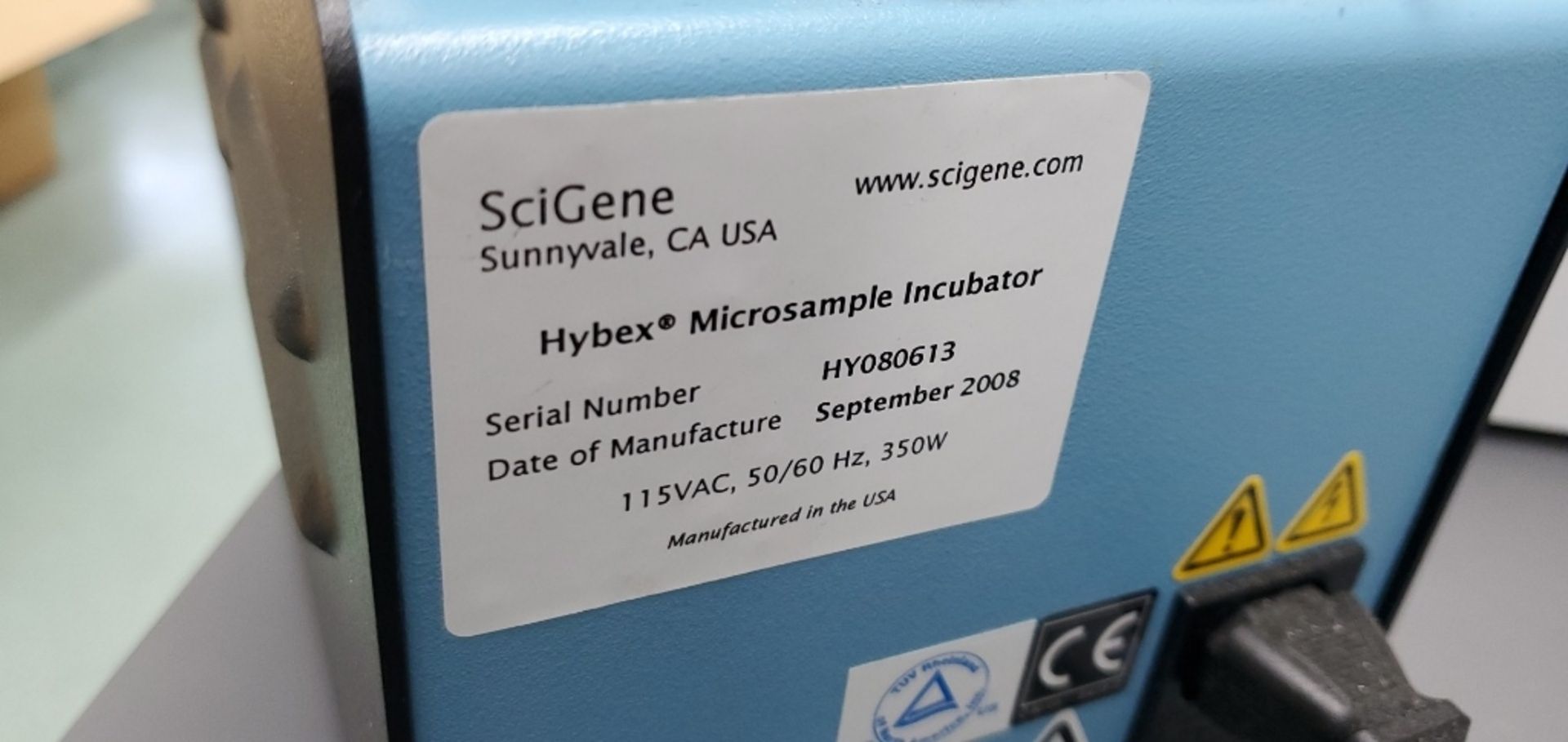 SciGene Hybex Microsample Incubator - Image 6 of 6