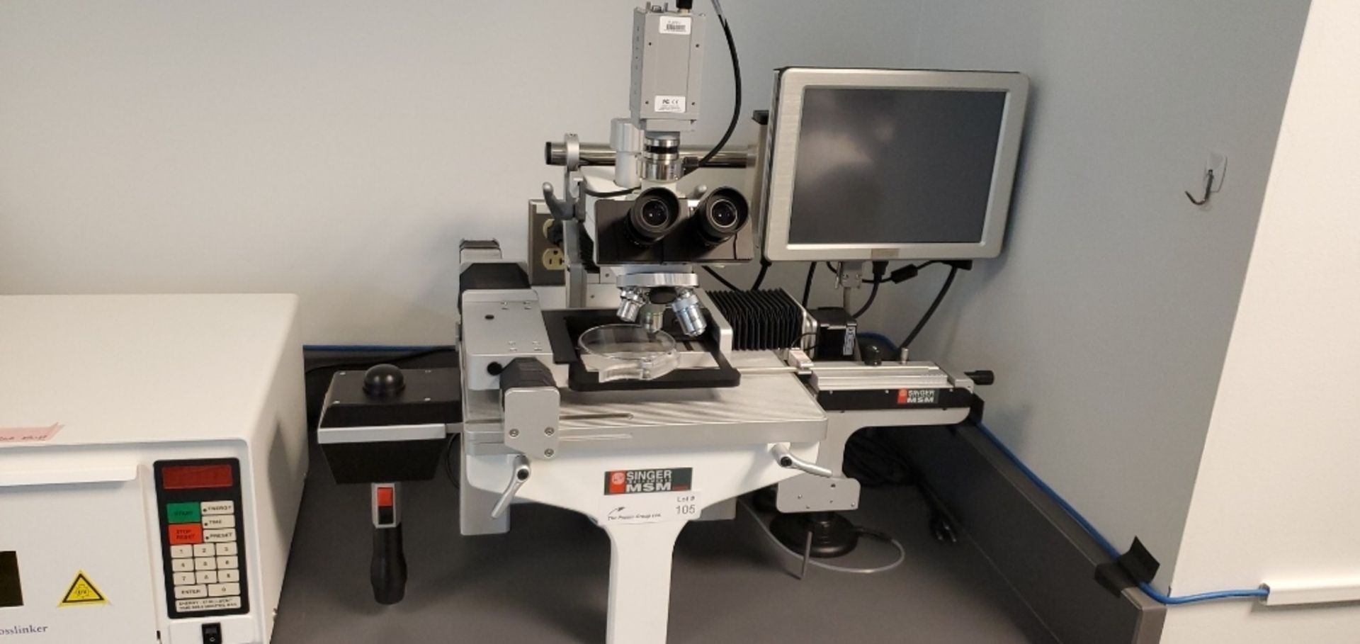 Singer MSM 400 Dissection Microscope - Tetrad Dissection Microscope