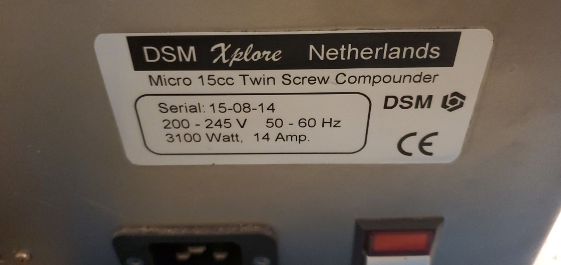 DSM Xplore Micro 15cc Twin Screw Compounder - Image 4 of 9