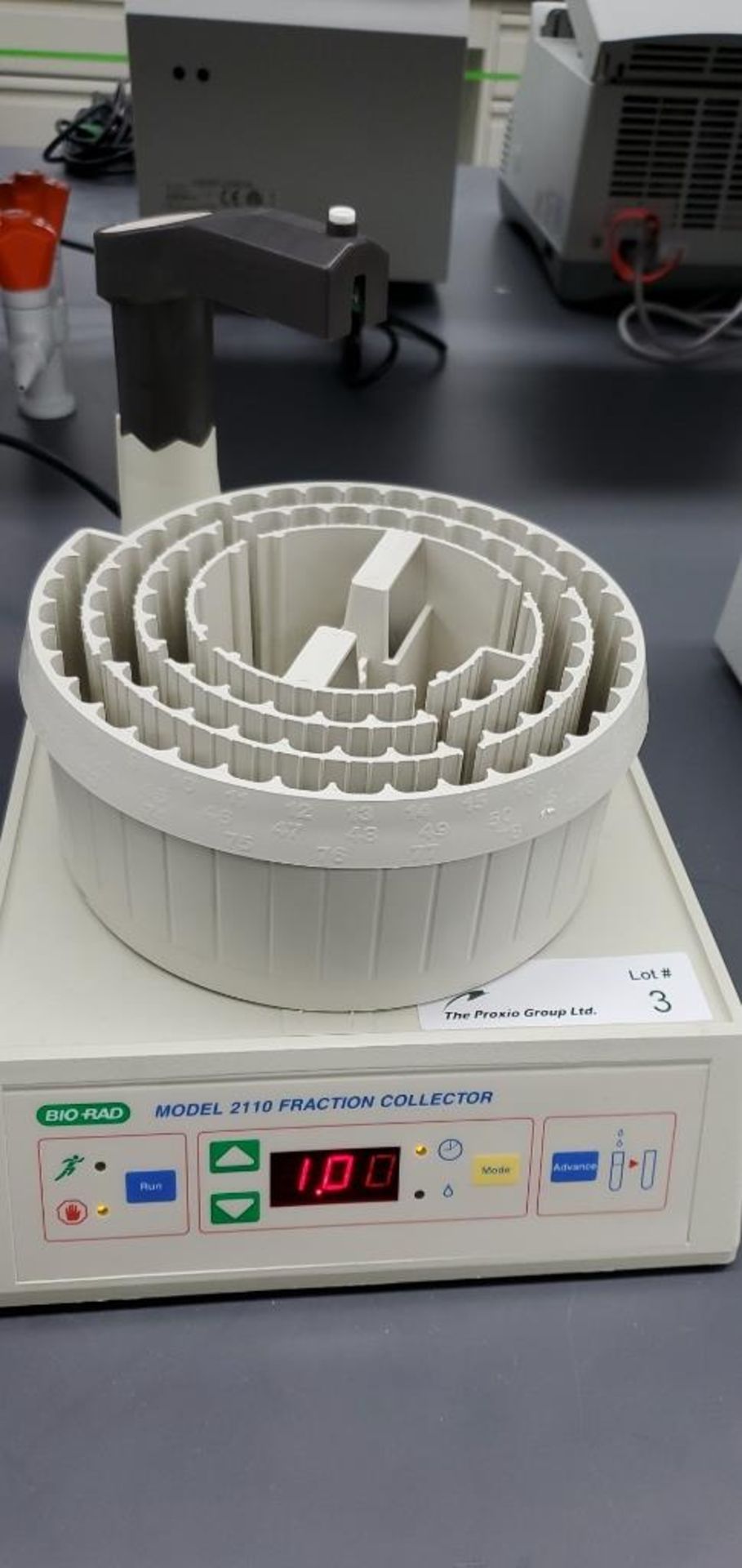 Bio-Rad Model 2110 80-Position Fraction Collector - Image 3 of 5