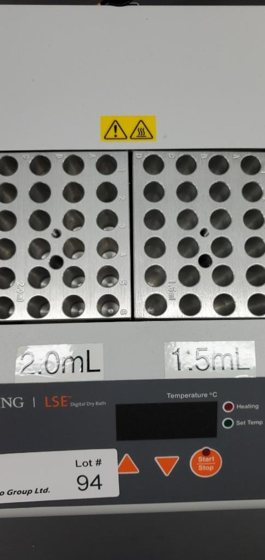 Labnet Model D1200 Digital Dual Block Heater - Image 3 of 4