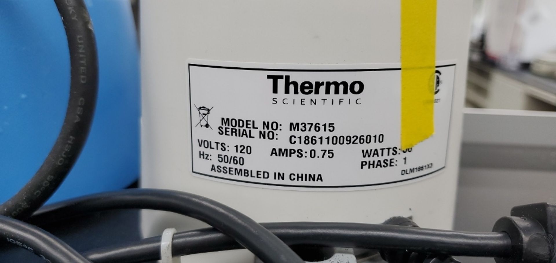 Thermo Model M37615 Vortexer, (1) VWR Stirrer - Image 3 of 4