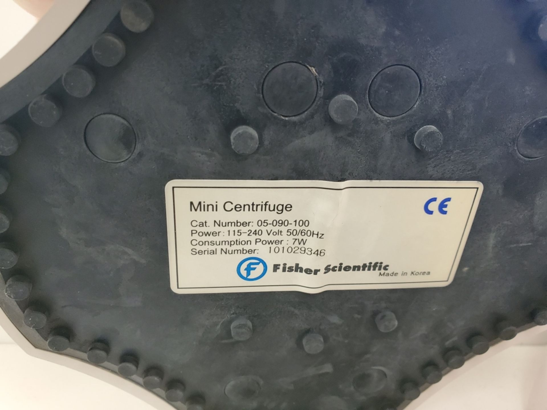 Fisher Scientific Mdl 05-090-100 Mini Centrifuges - Image 2 of 3