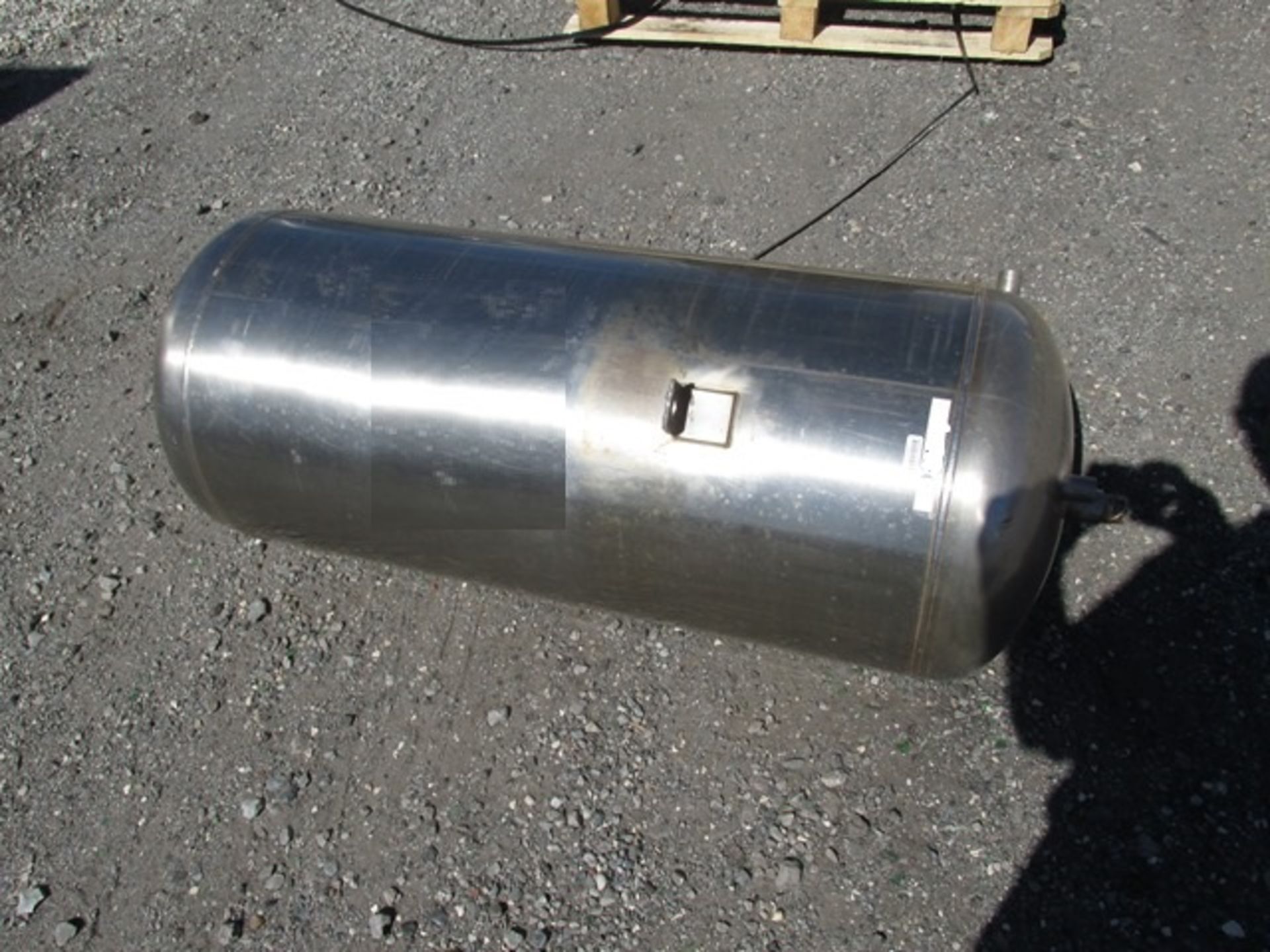 40 GAL MINNESOTA VALLEY ENGINEERING RECEIVER, 304 S/S, 100#