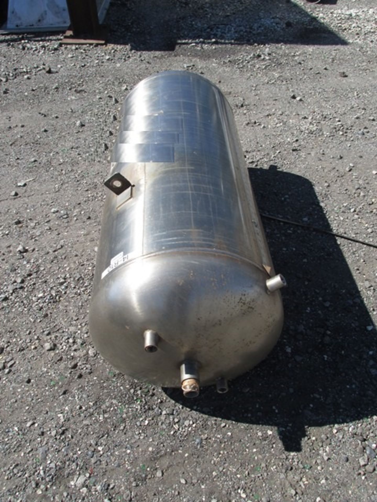 40 GAL MINNESOTA VALLEY ENGINEERING RECEIVER, 304 S/S, 100# - Image 4 of 4