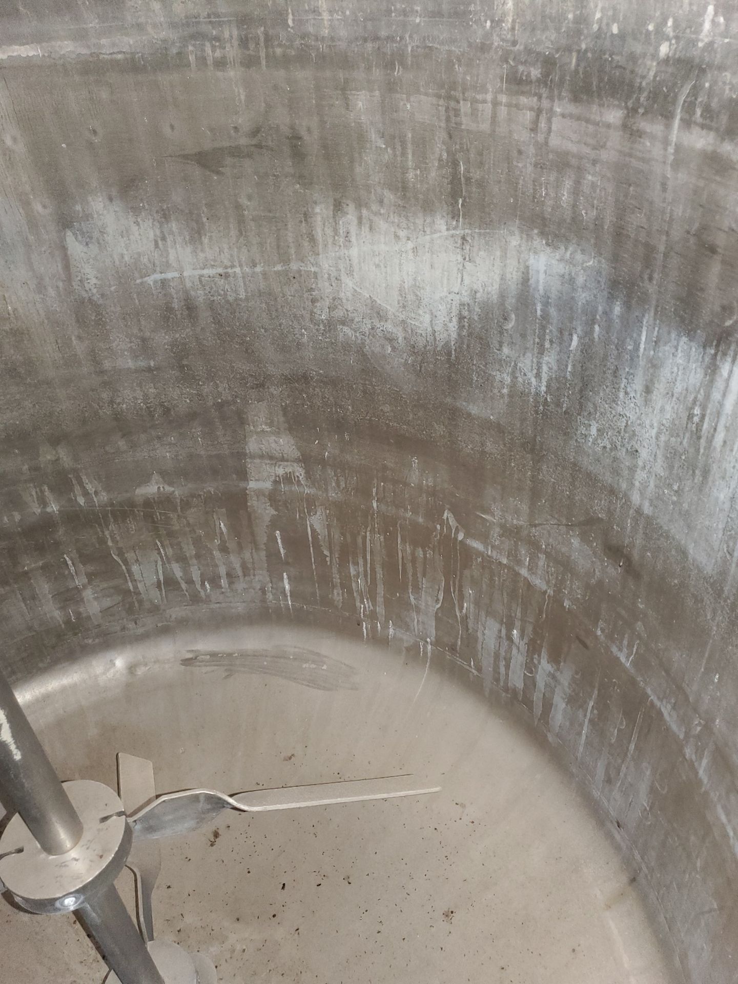 Jacketed Stainless Steel Tank, Agitated, approximately 200 Gallons - Image 10 of 11