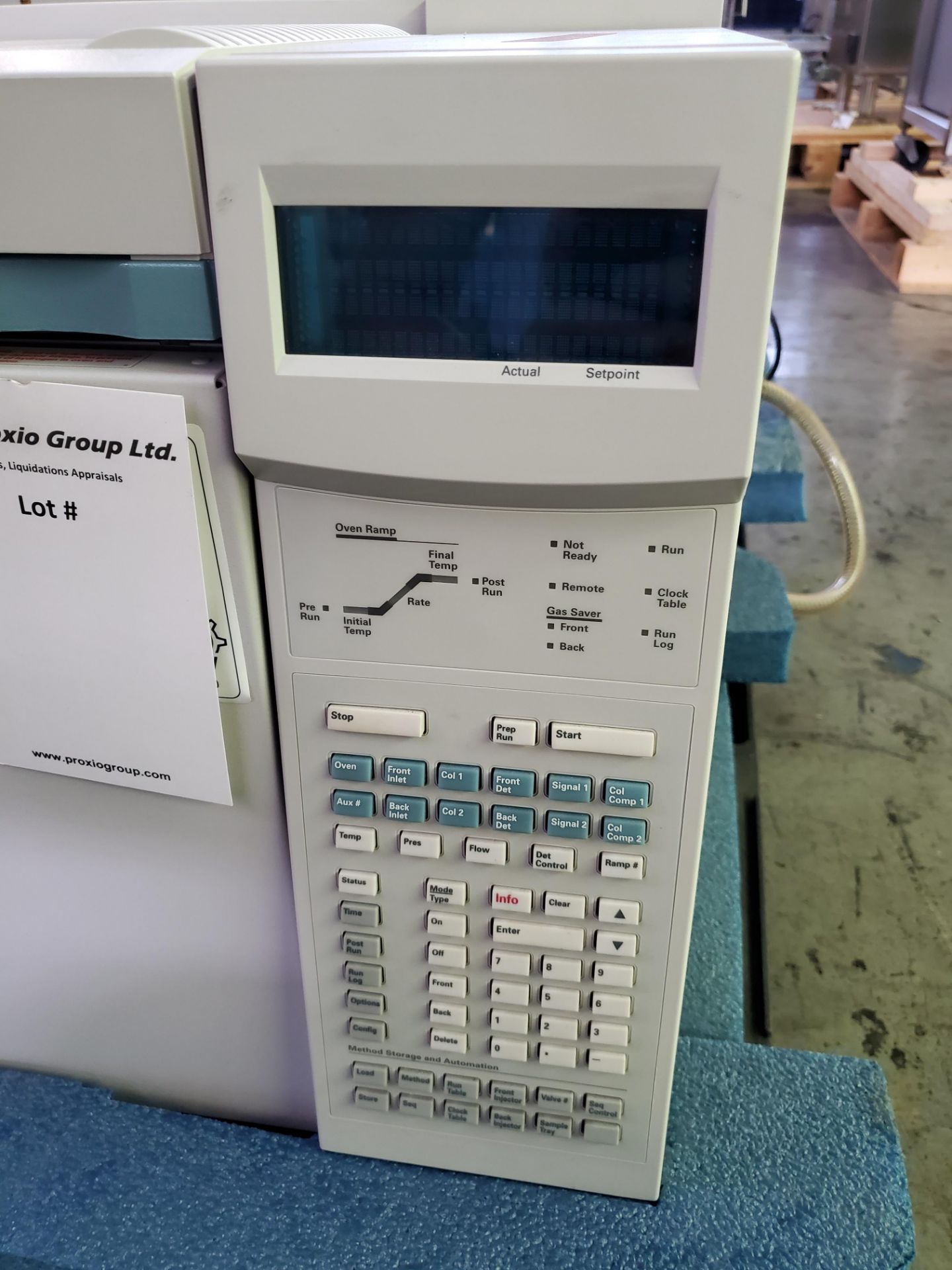 Agilent Gas Chromatograph System, model 6890N, with controls and network capability, with model MN- - Image 5 of 8
