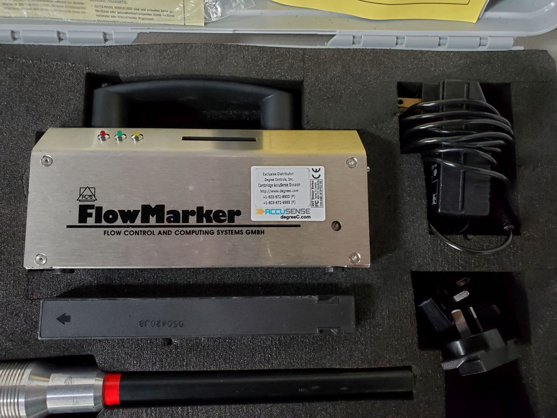 Invent Flow Marker Flow Control System, in case with air intake, charger, battery and other - Image 2 of 5