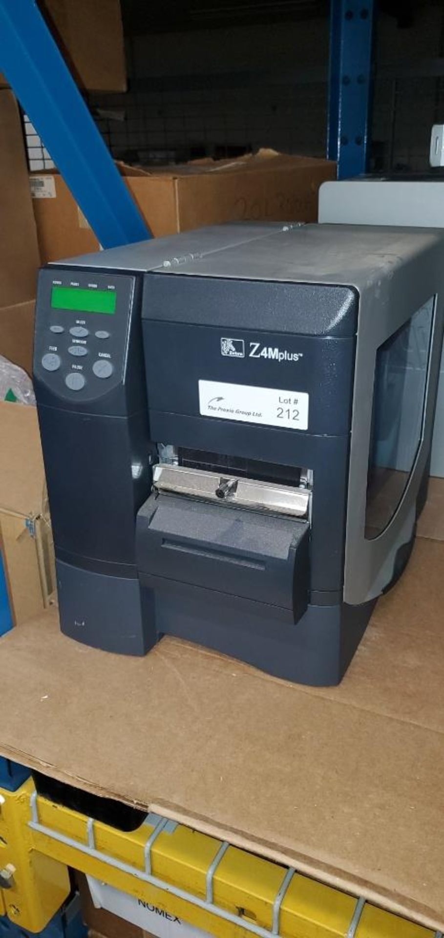 Zebra Model Z4M Plus Thermal Label Printer - Image 2 of 3