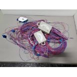 (2) Kaye Validator Sensor Input Modules (SIM), model X2025, with red and blue wires, serial#s