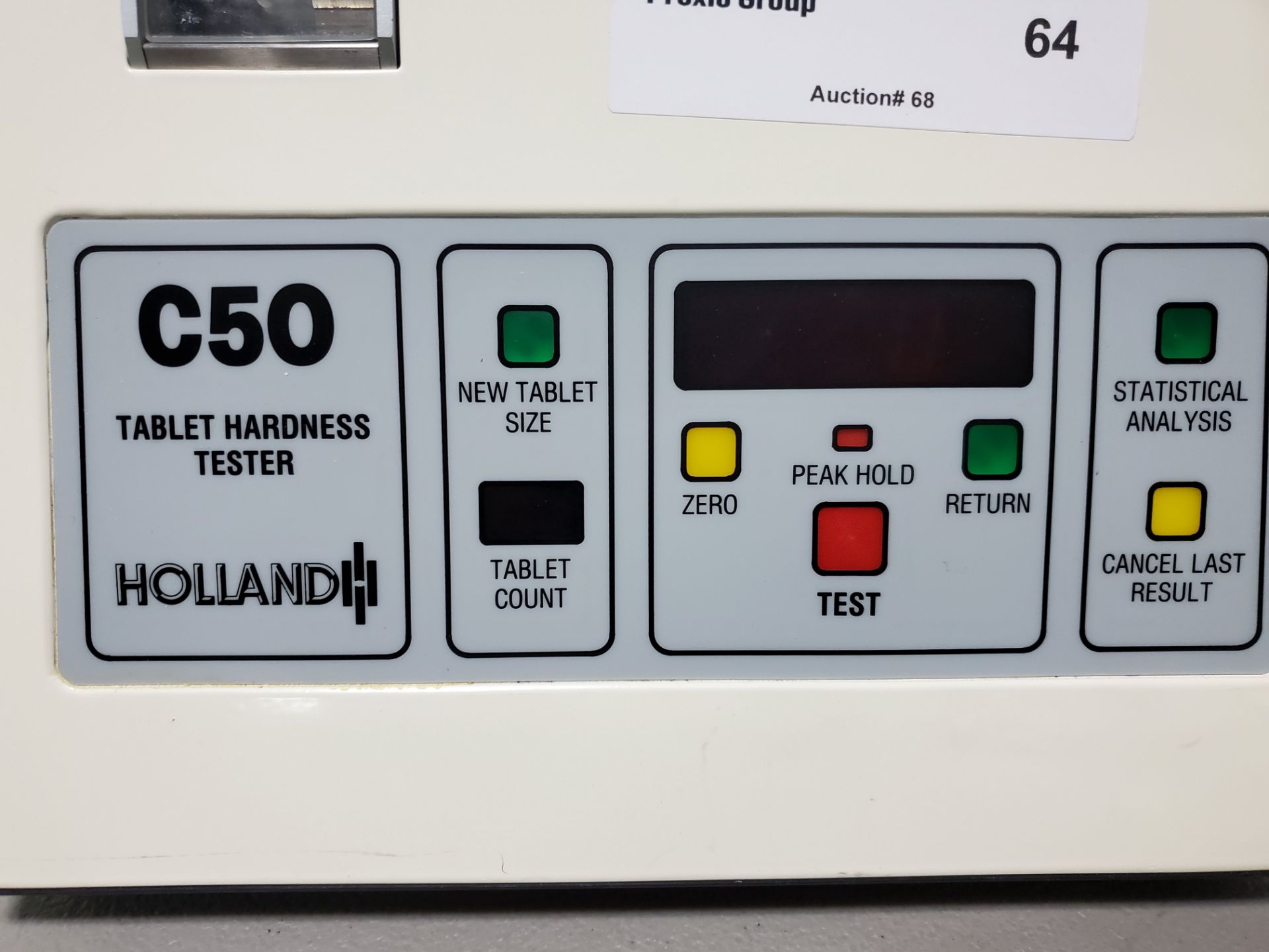 Holland Tablet Hardness Tester, model C50 - Image 4 of 6