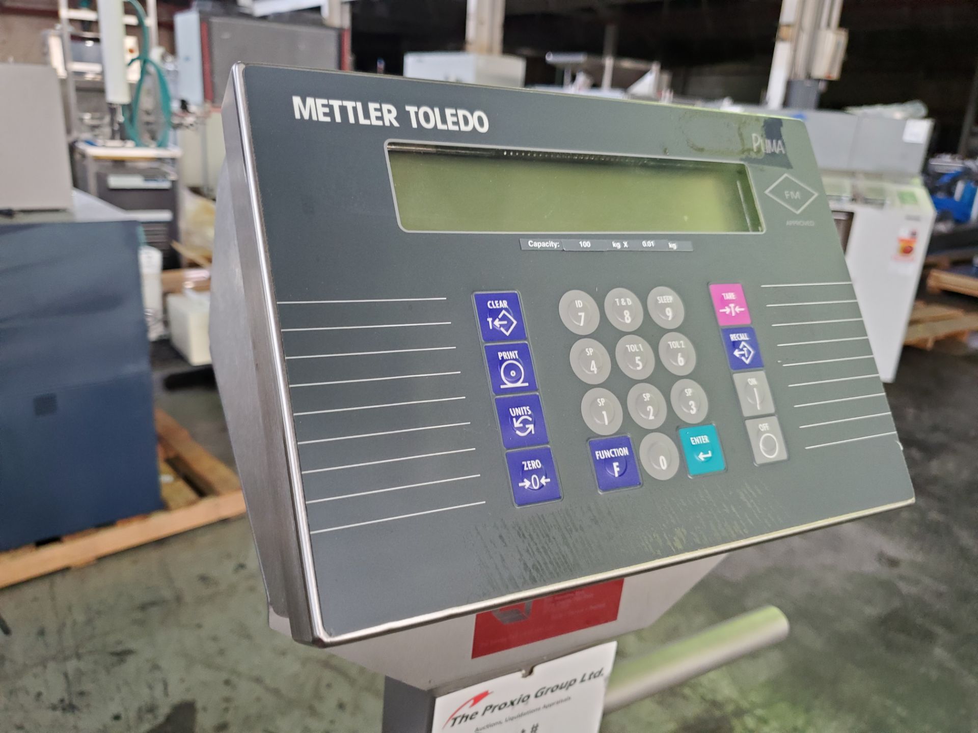 30" x 24" Mettler Toledo Platform Scale, with PUMA readout module. - Image 3 of 4