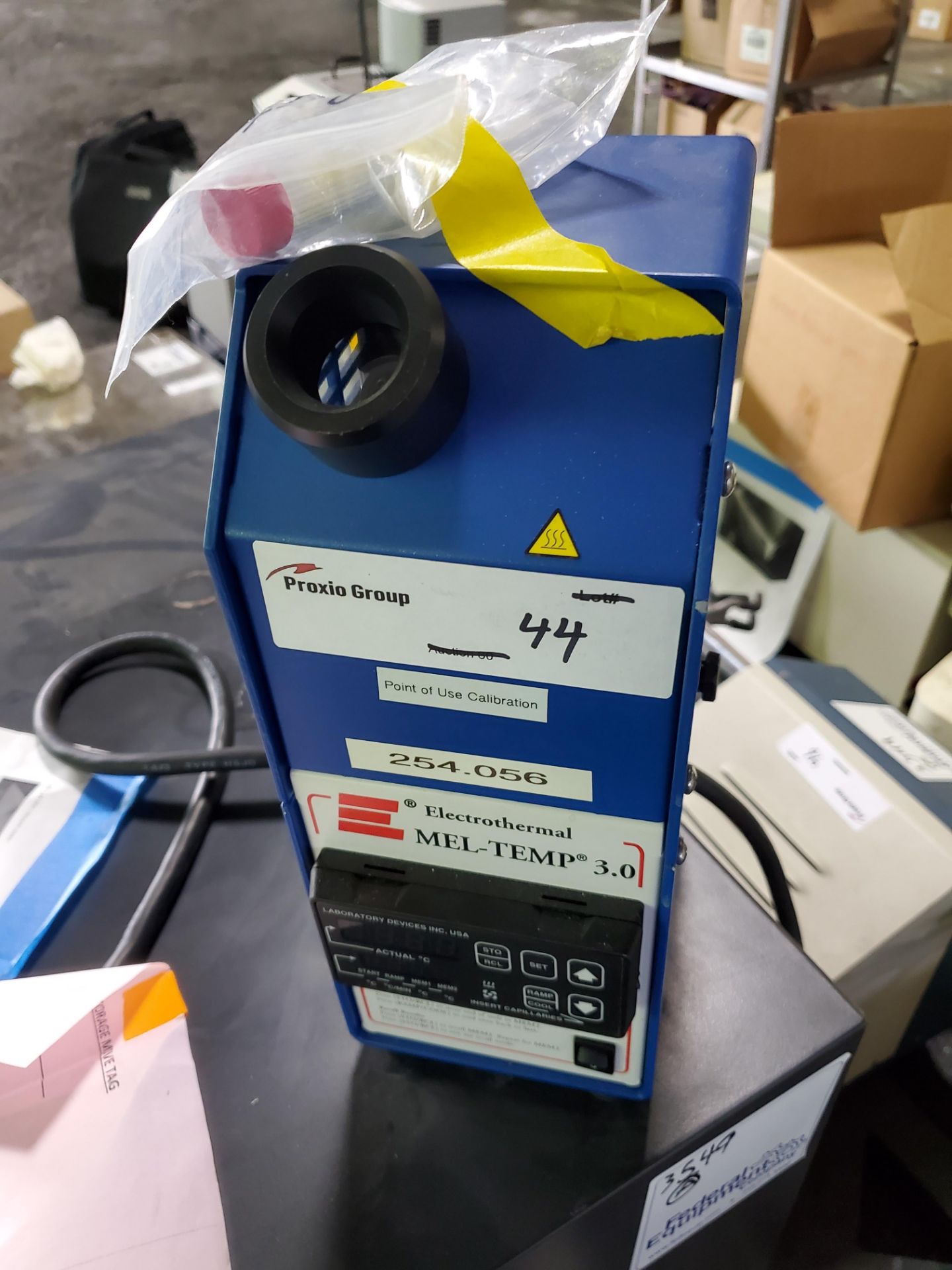 Barnstead International Electrothermal MEL-TEMP 3.0, model 1401 Melting Point Apparatus