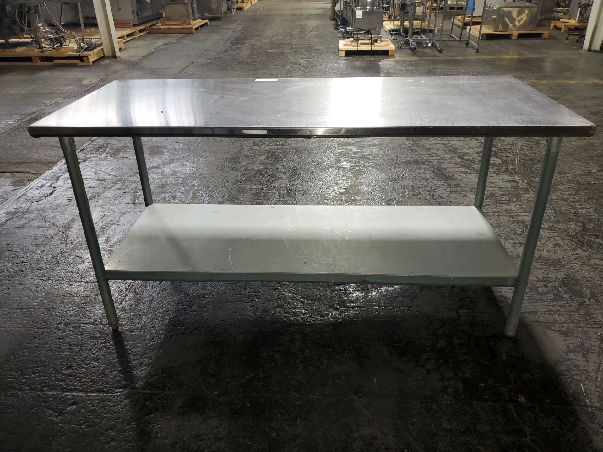 John Boos and Company Stainless Steel Table, 72" long x 30" wide x 33" high - Image 3 of 3