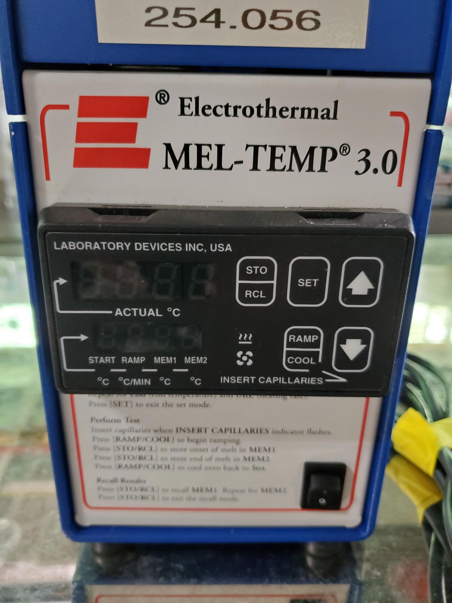 Barnstead International Electrothermal MEL-TEMP 3.0, model 1401 Melting Point Apparatus - Image 6 of 6