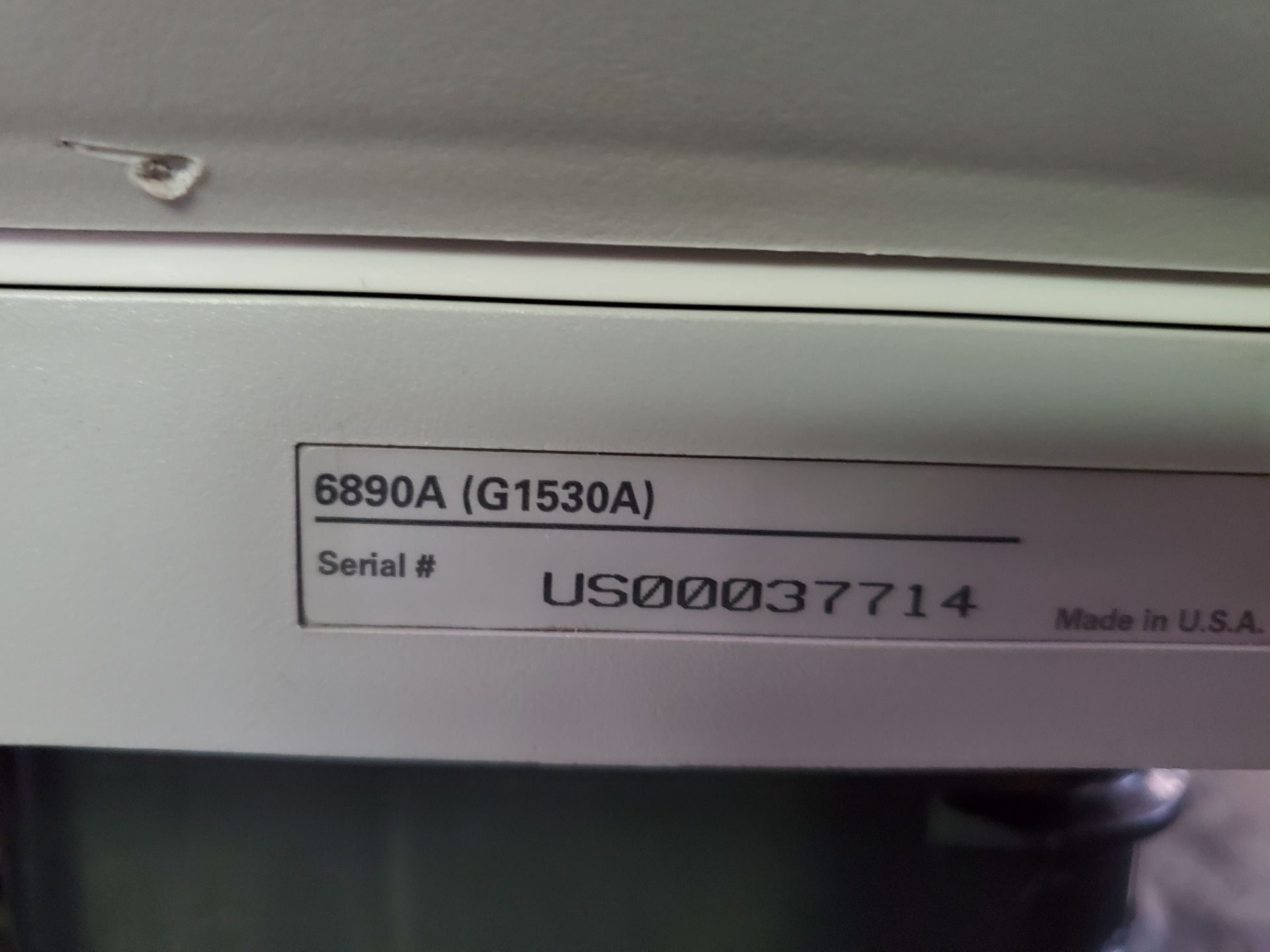 Agilent Gas Chromatograph, 6890 series, serial# US00043923. - Image 2 of 7