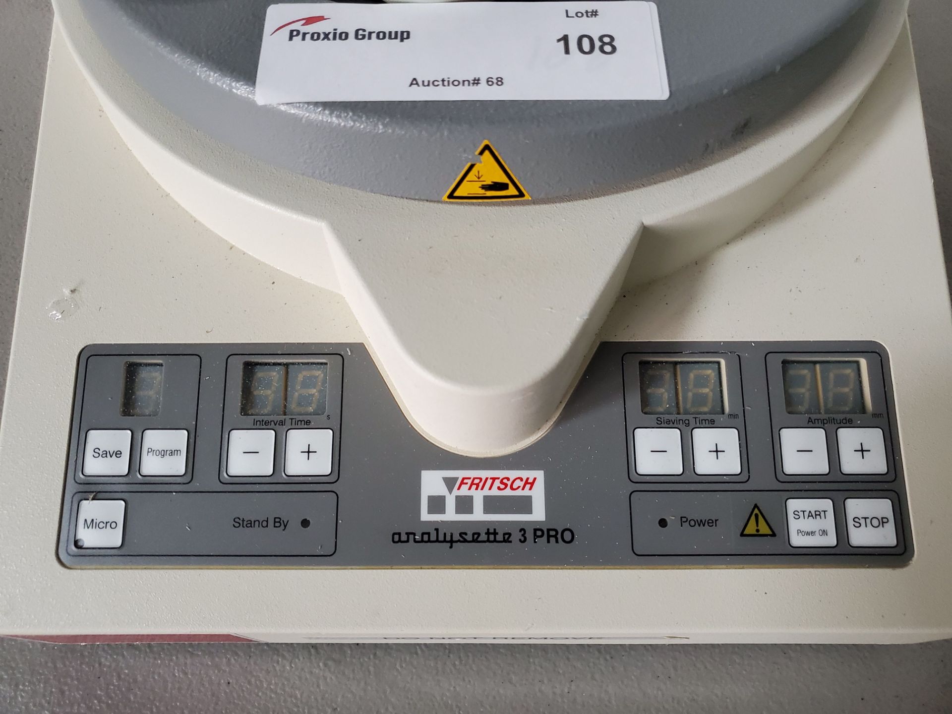 Fritsch Analysette 3 PRO, 115 volts, serial# 03.0720/03373, built 2006. - Image 3 of 4