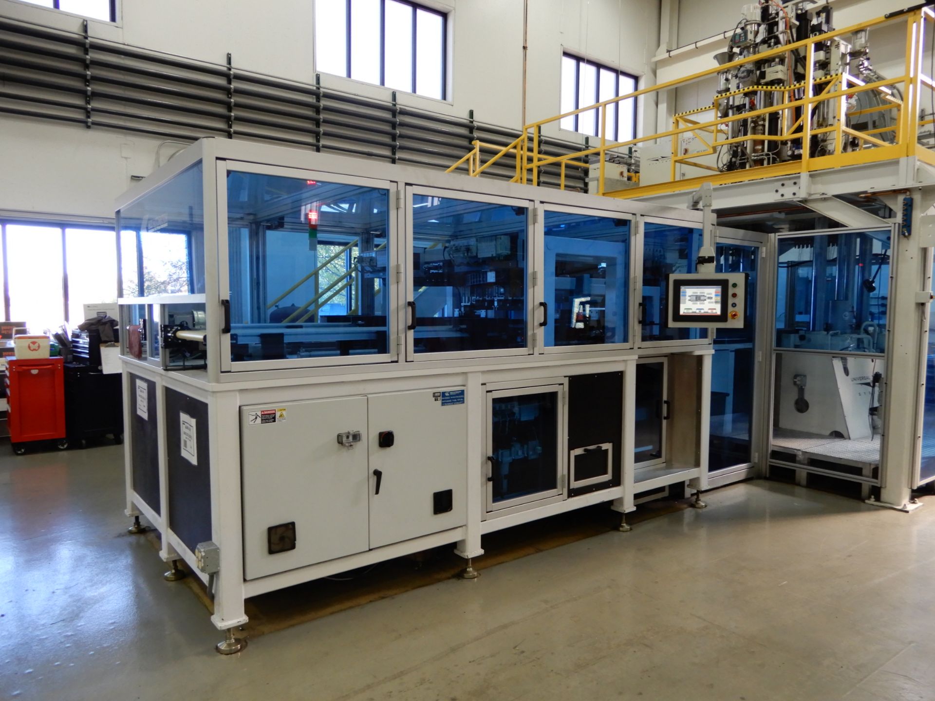 NEFF 200 Ton 4-Post Down Acting Hydraulic Press (Vertical Injection molding system) - Image 47 of 62
