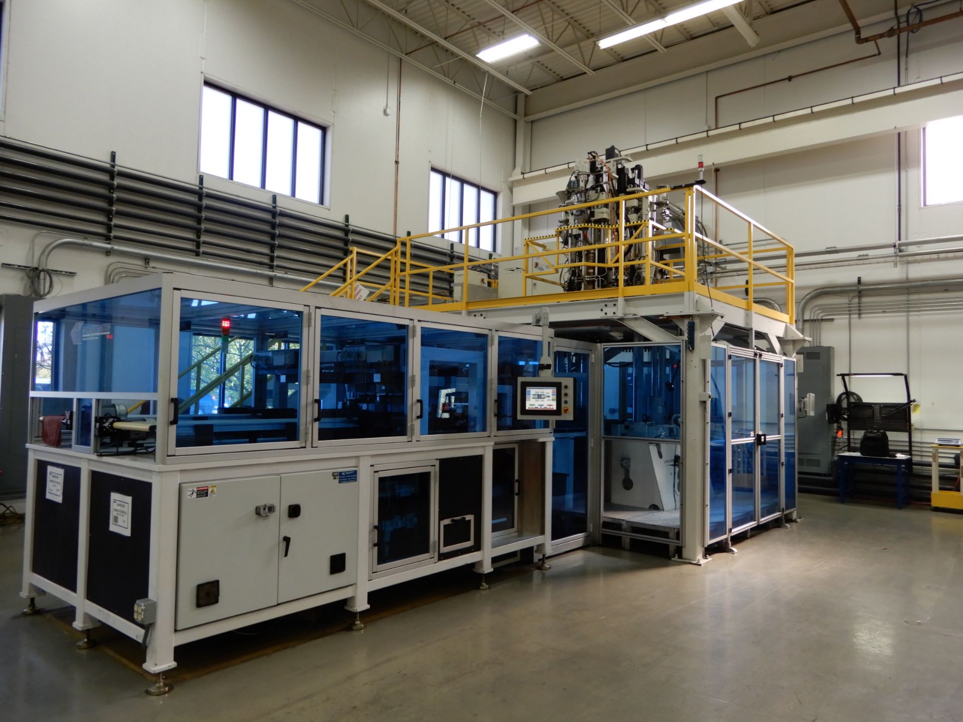 NEFF 200 Ton 4-Post Down Acting Hydraulic Press (Vertical Injection molding system) - Image 48 of 62