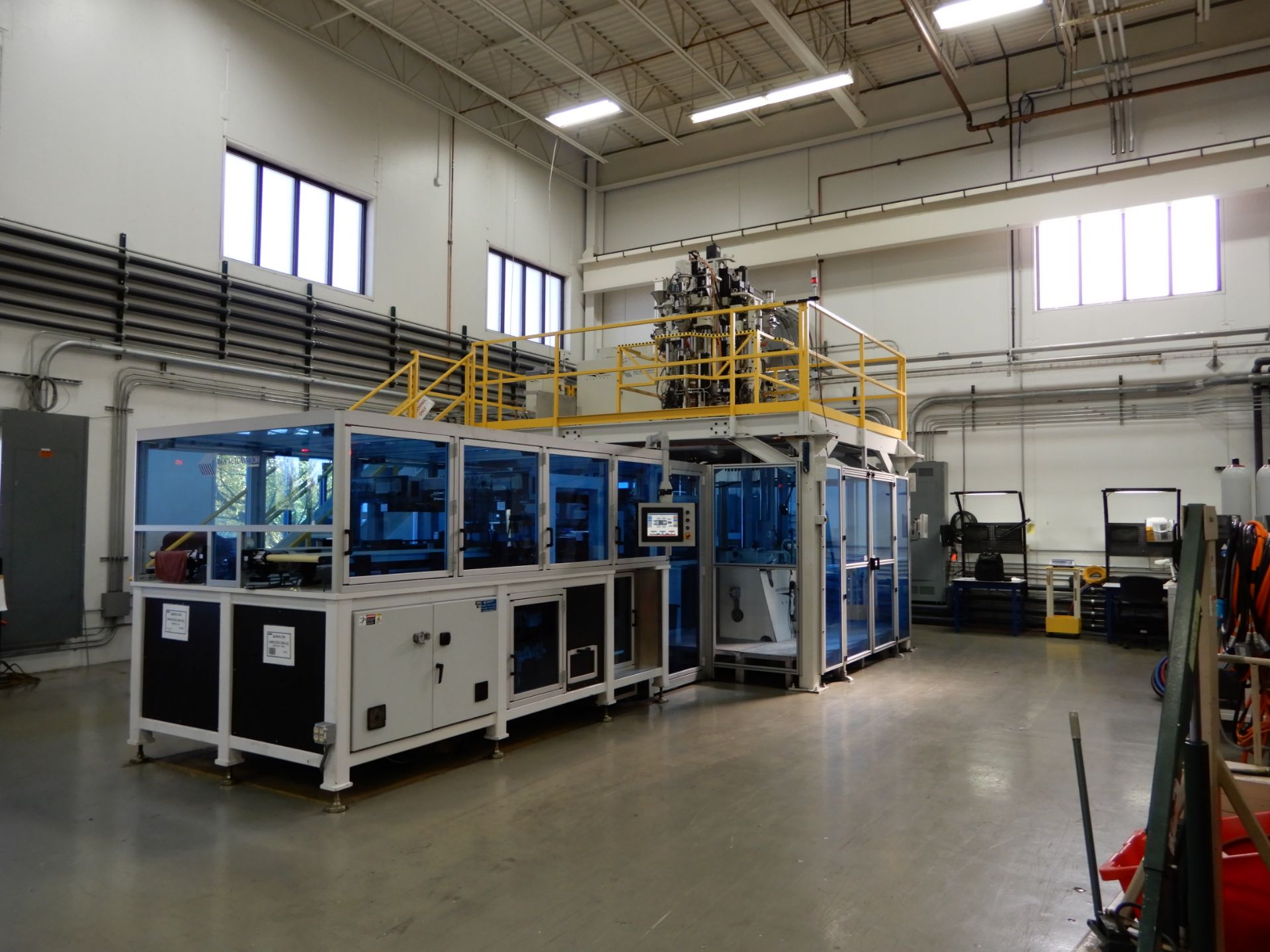 NEFF 200 Ton 4-Post Down Acting Hydraulic Press (Vertical Injection molding system) - Image 50 of 62