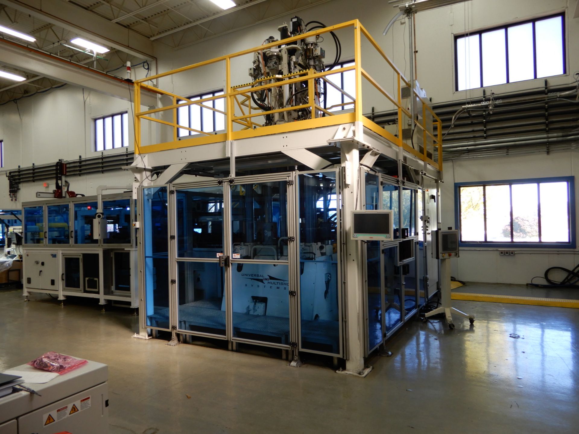 NEFF 200 Ton 4-Post Down Acting Hydraulic Press (Vertical Injection molding system) - Image 41 of 62