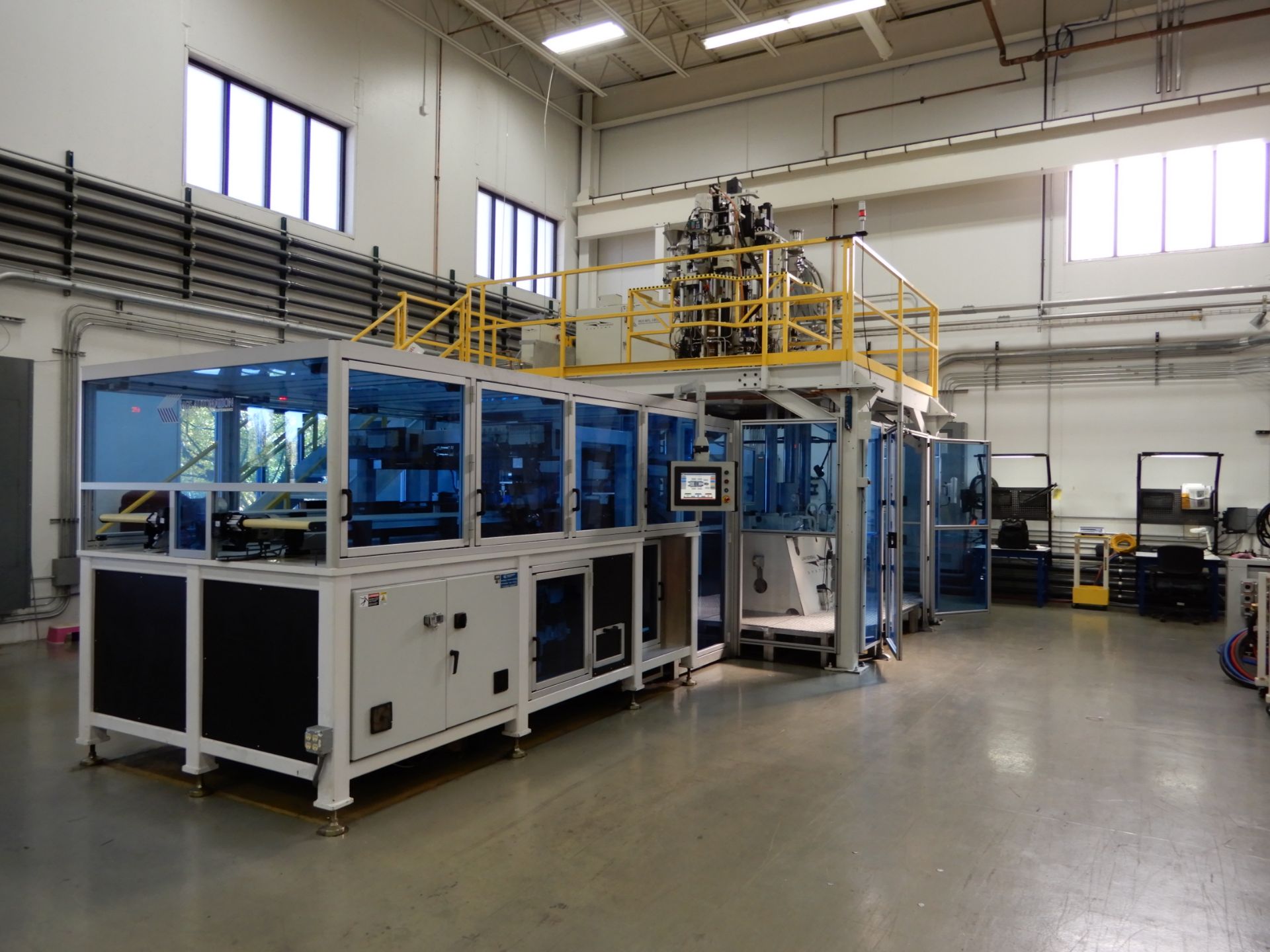 NEFF 200 Ton 4-Post Down Acting Hydraulic Press (Vertical Injection molding system) - Image 53 of 62