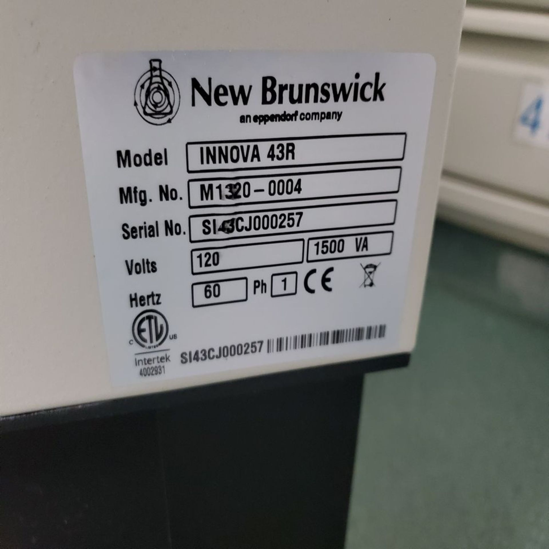 New Brunswick 6L Incubator/Shaker - Image 3 of 3