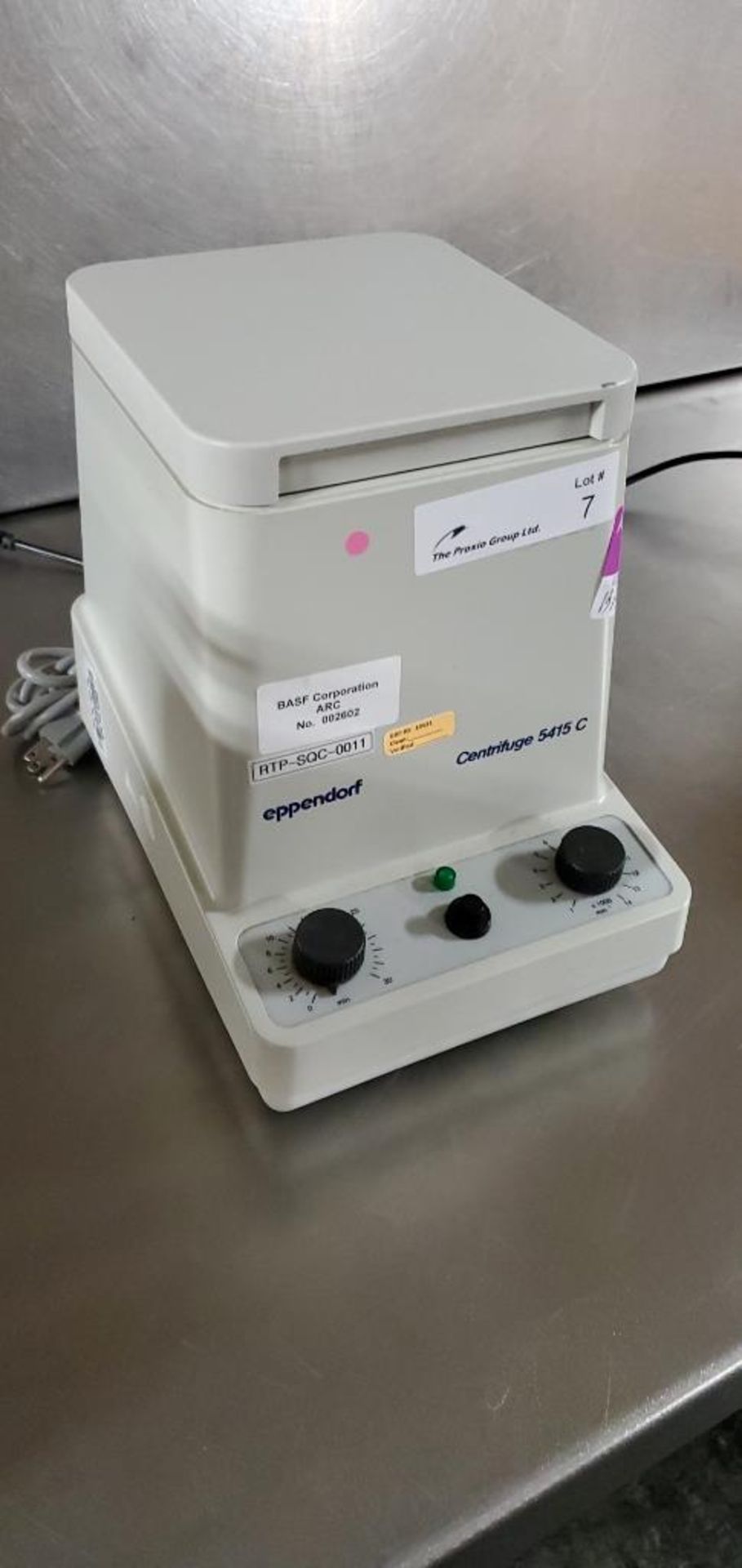 Eppendorf Mdl 5415C 14,000RPM Benchtop Centrifuge - Image 4 of 6