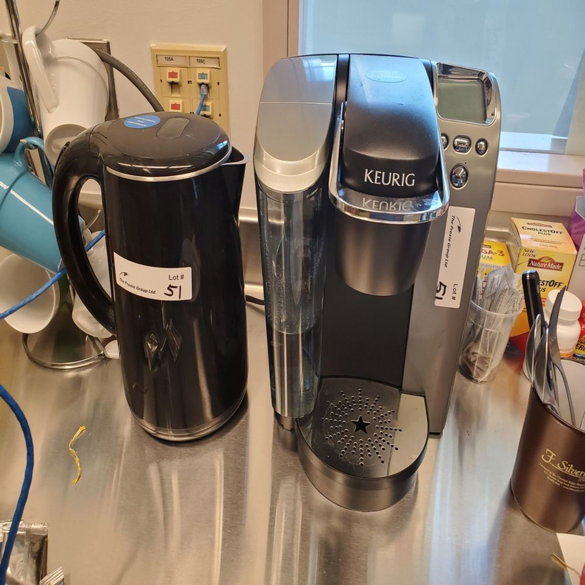 Keurig Coffee Maker, (1) Water Heater