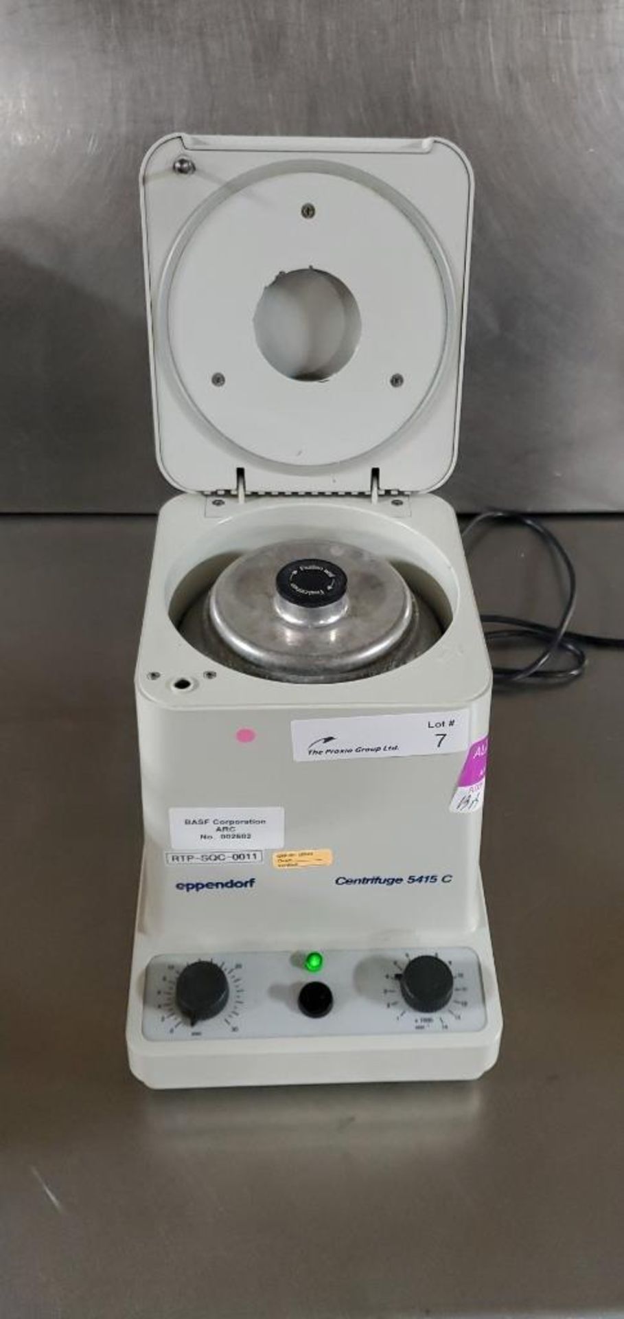 Eppendorf Mdl 5415C 14,000RPM Benchtop Centrifuge - Image 2 of 6