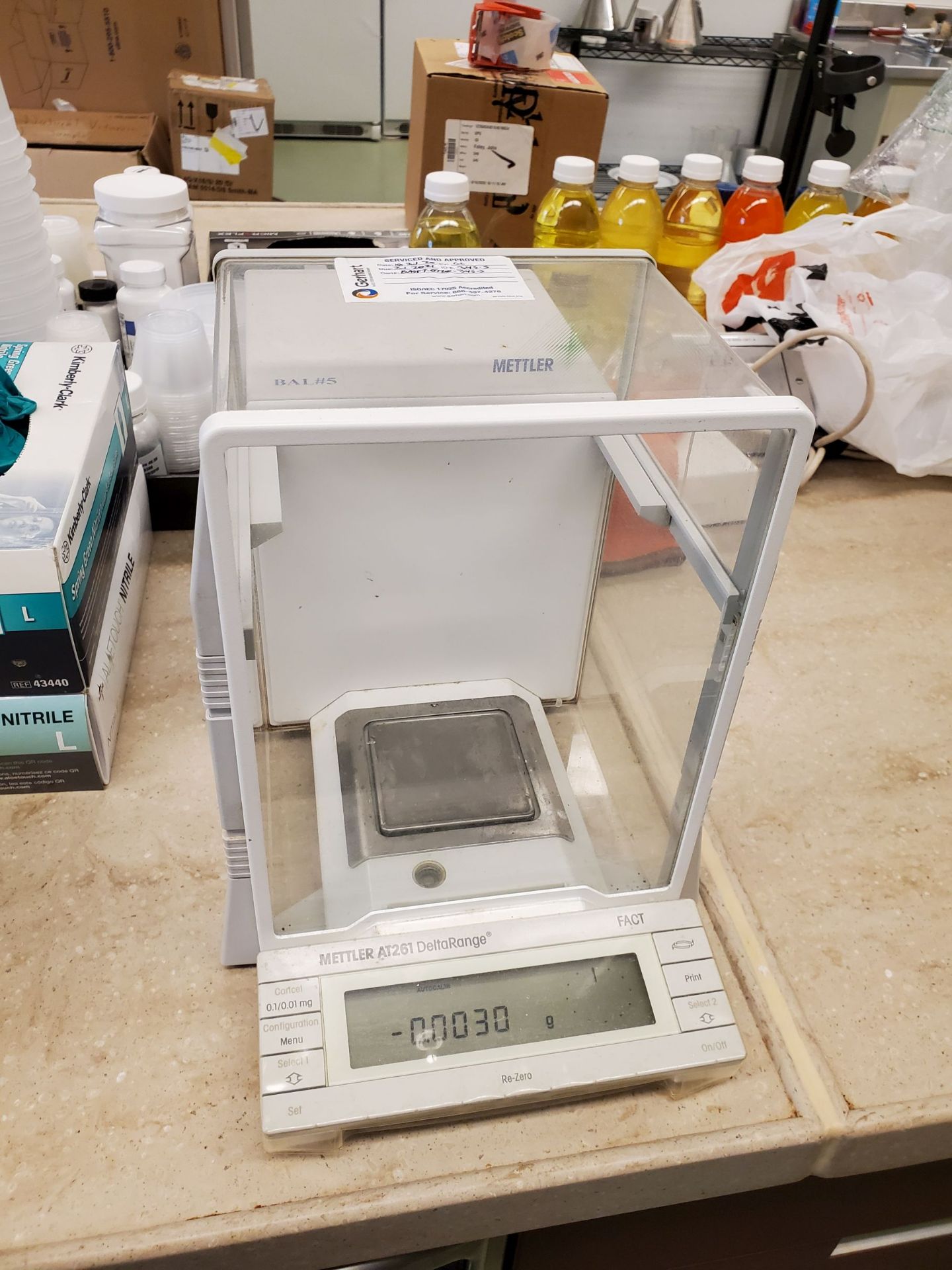 Mettler At261 Delta Range Analytical Lab Balance