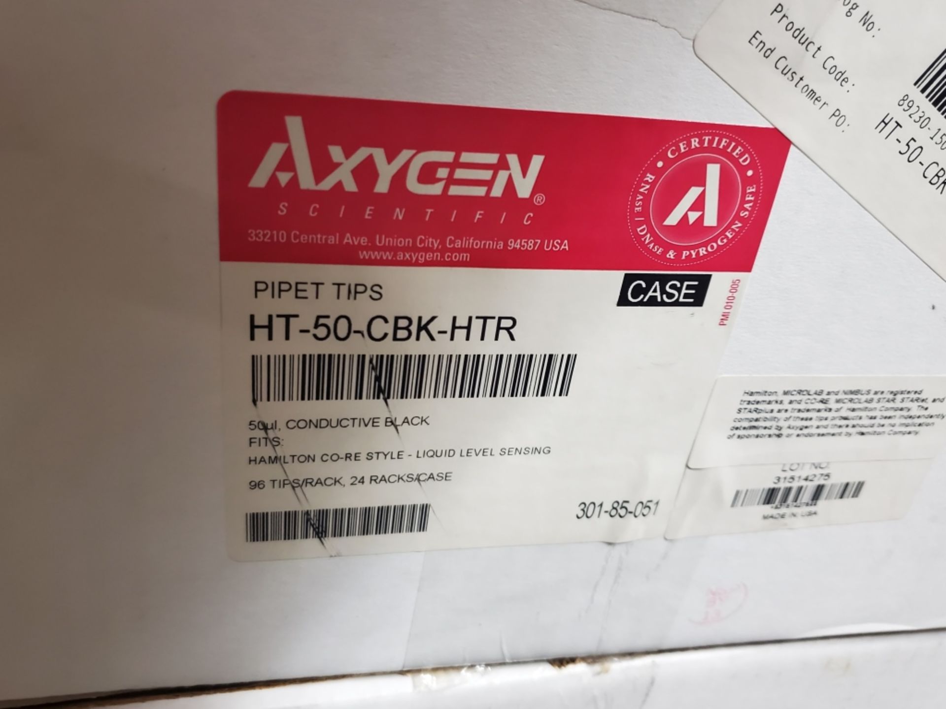 (4) Boxes of Axygen 96 Well Tips - Image 2 of 5