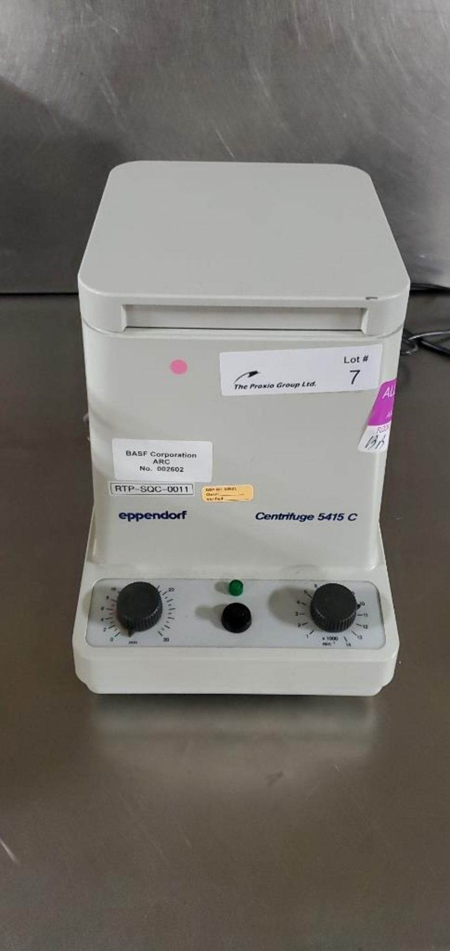 Eppendorf Mdl 5415C 14,000RPM Benchtop Centrifuge