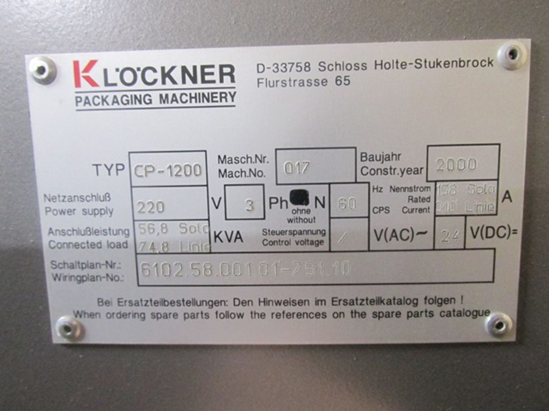 Complete Klockner Blister Packaging Line - Blister Sealer/Filler/Cartoner/Bundler - Image 15 of 20