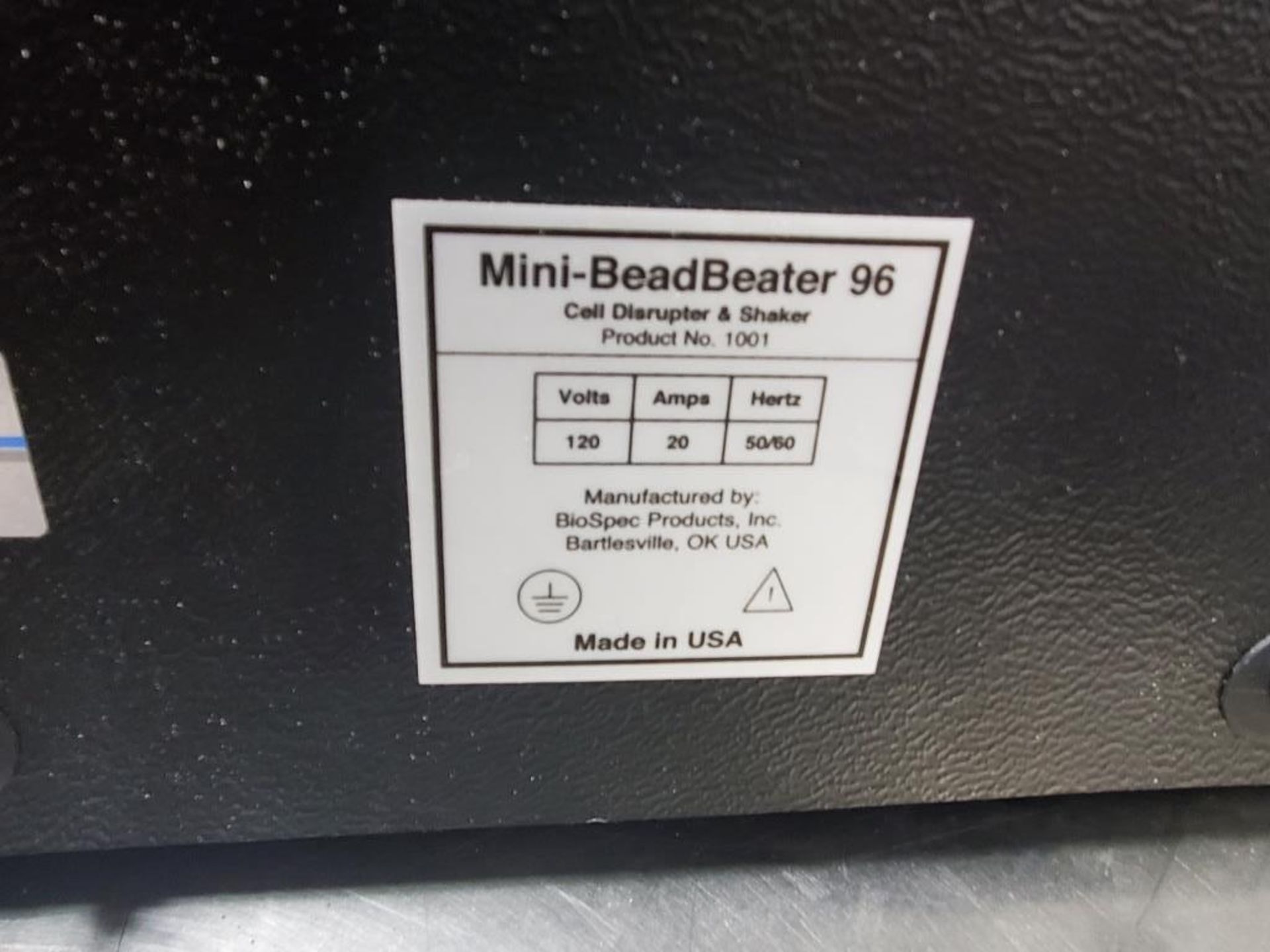 BioSpec Mini-BeadBeater 96 Cell Disrupter & Shaker - Image 5 of 5