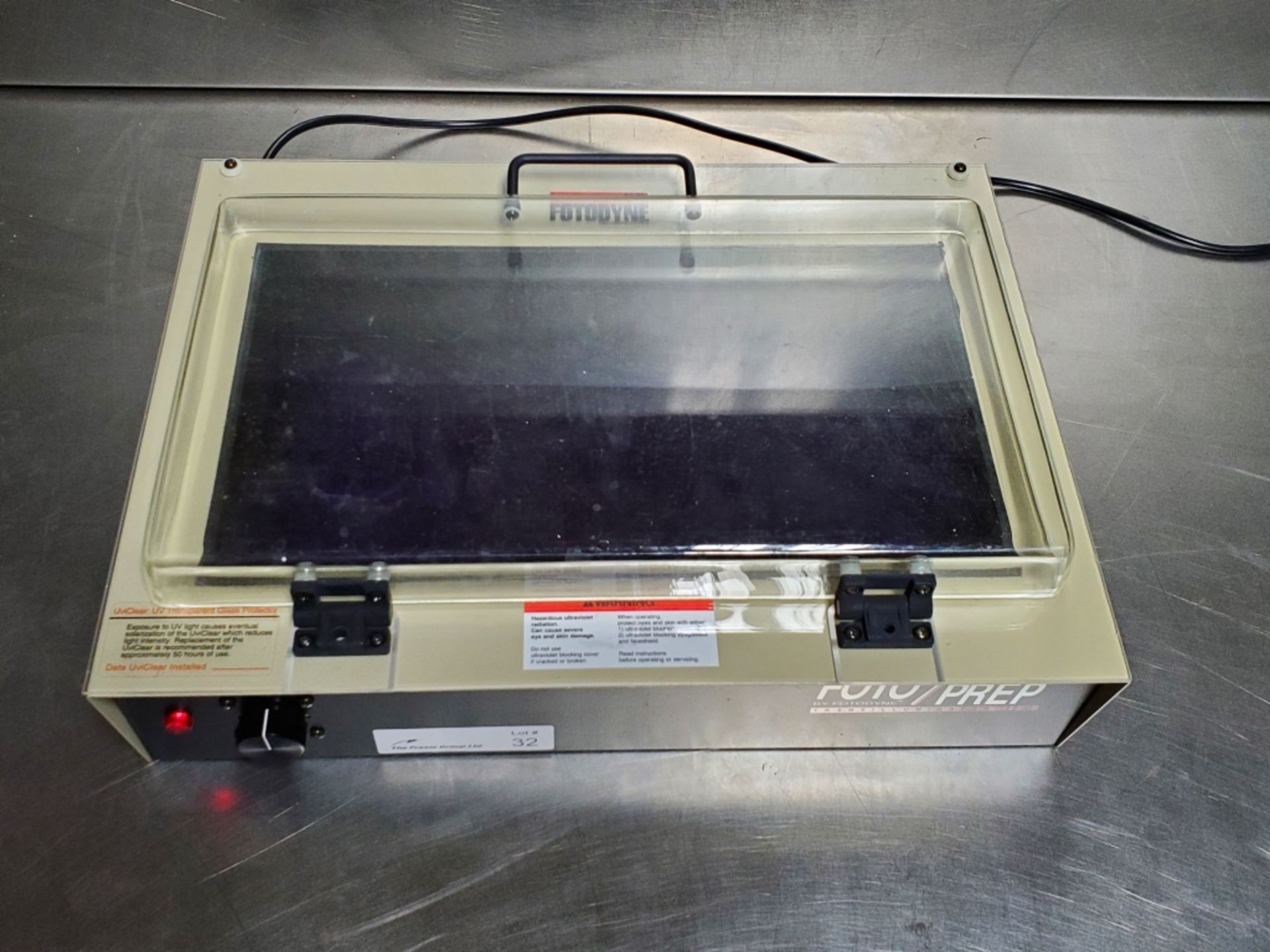 Fotodyne Model 3-3500 UV Transilluminator - Image 2 of 5