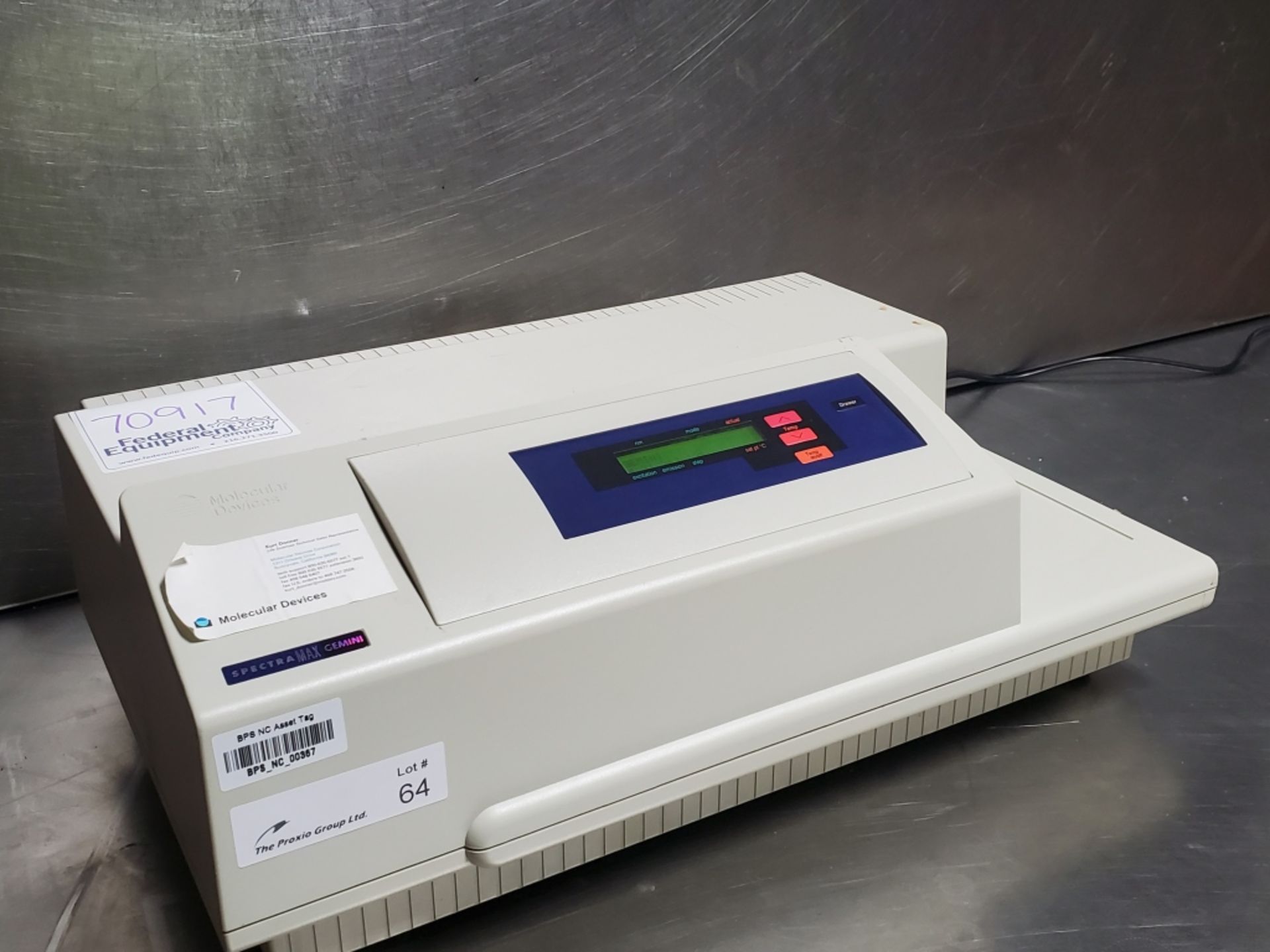 Molecular Devices Microplate Spectrophotometer - Image 3 of 7