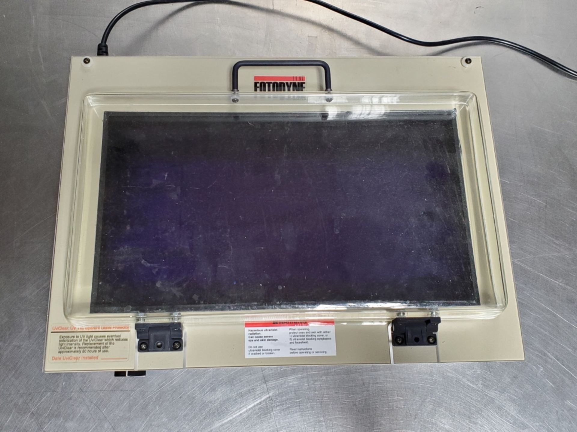 Fotodyne Model 3-3500 UV Transilluminator - Image 3 of 5