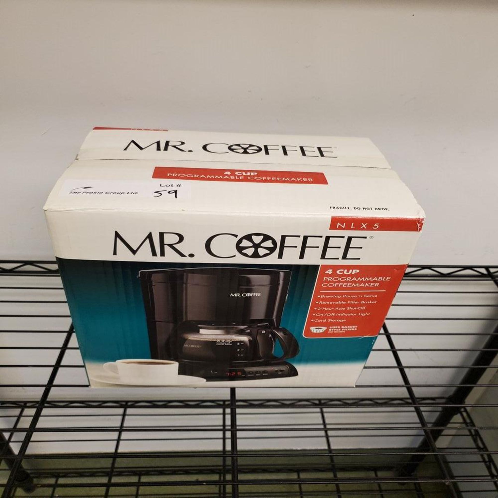 Mr. Coffee NLX5 4-Cup Coffeemaker