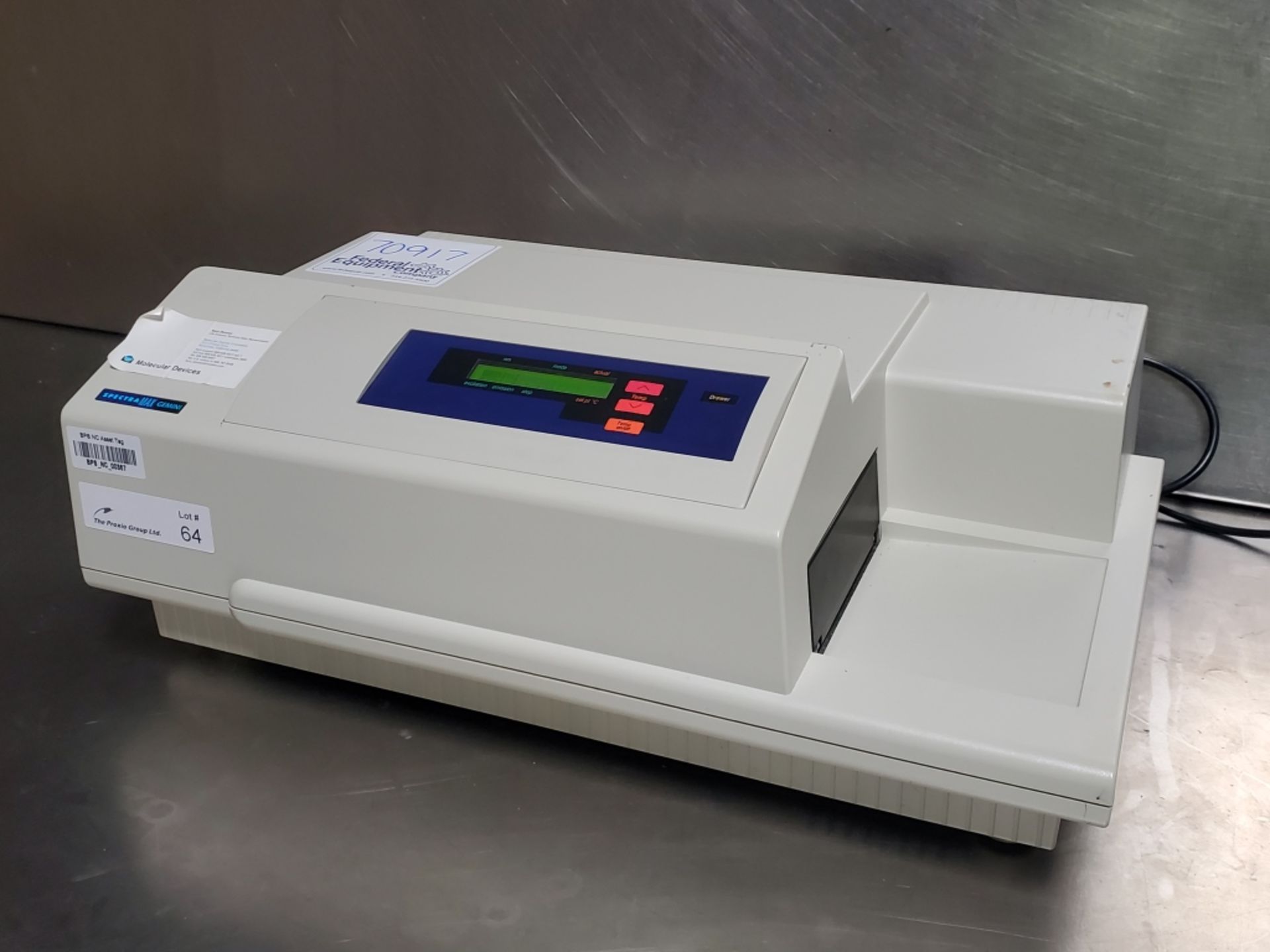 Molecular Devices Microplate Spectrophotometer - Image 2 of 7