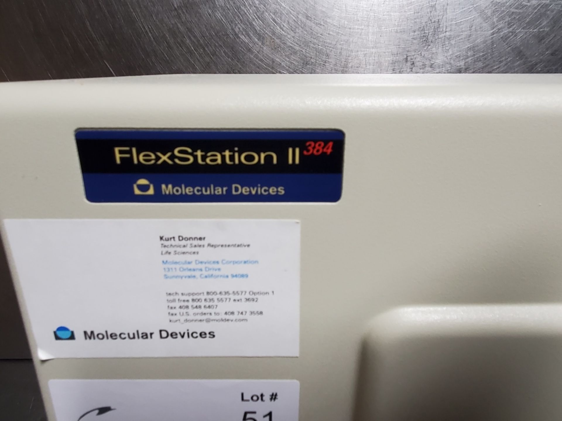 Molecular Devices FlexStation II 384 Flourometer - Image 4 of 4